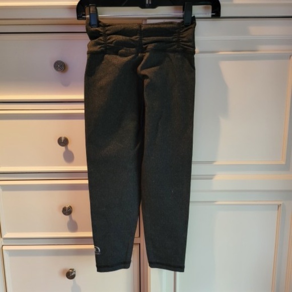 Body Rio Cropped Leggings Black One Size Fits All - Picture 2 of 6